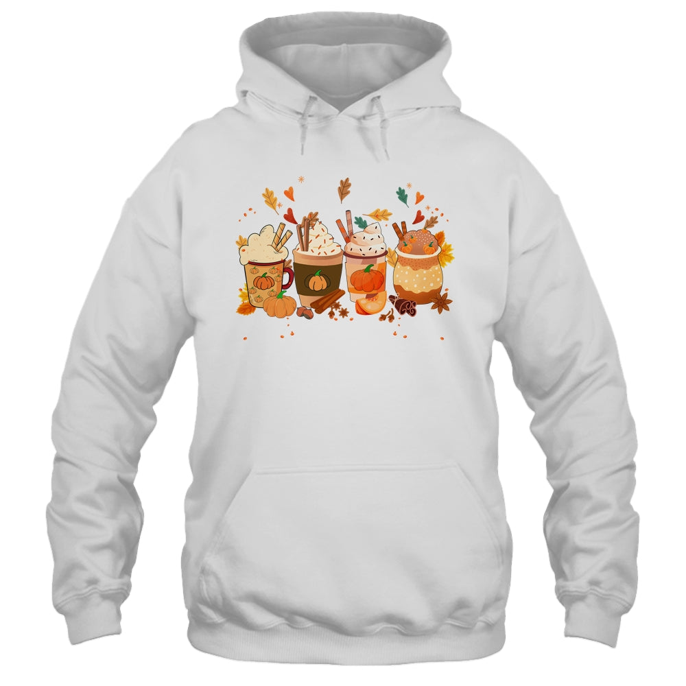 Pumpkin Spice Latte Fall Coffee Pumpkin Spice Thanksgiving Shirt & Tank Top | teecentury