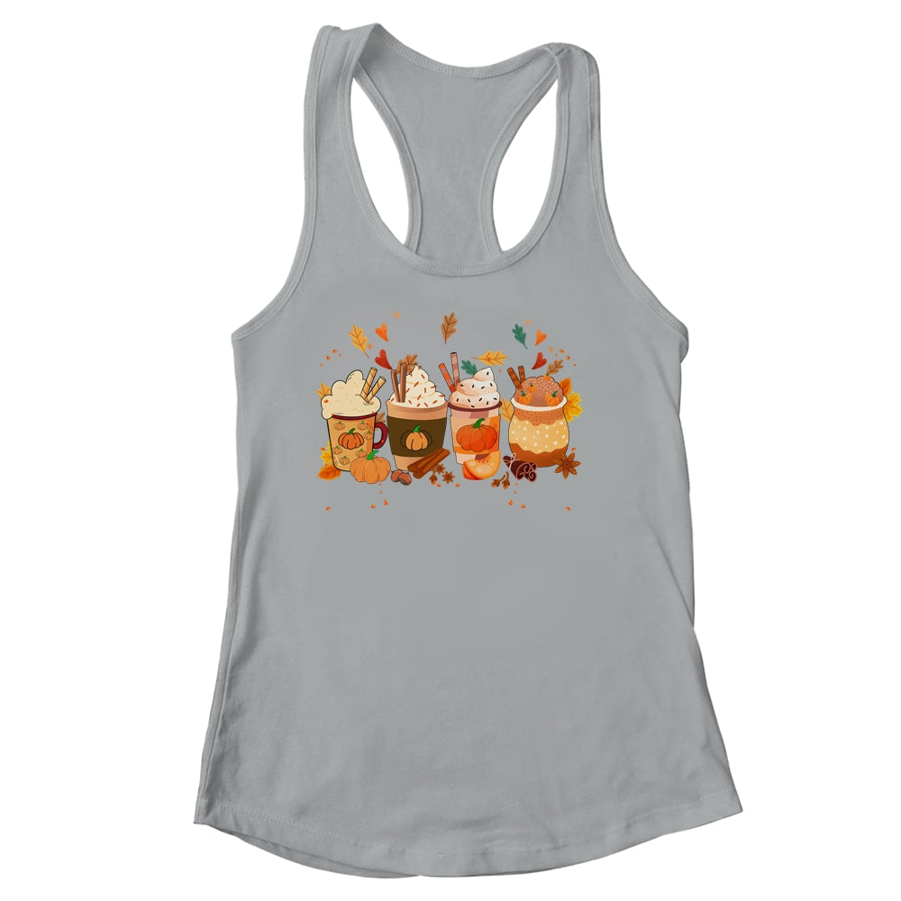 Pumpkin Spice Latte Fall Coffee Pumpkin Spice Thanksgiving Shirt & Tank Top | teecentury