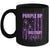 Purple Up For Military Child Month Dandelion Flag Mug | teecentury