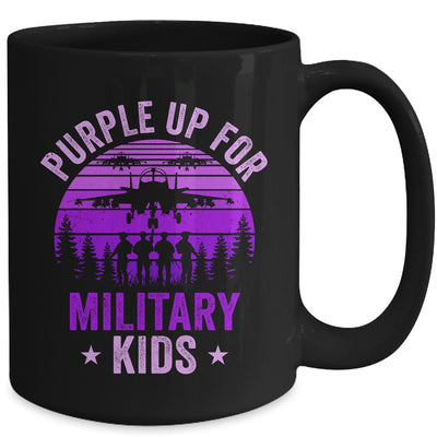 Purple Up For Military Kids Military Child Month Kids Mug | teecentury