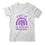 Purple Up For Military Kids Military Child Month Rainbow Shirt & Hoodie | teecentury