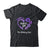 Purple Up For Military Kids Military Child Month Sunflower Shirt & Hoodie | teecentury