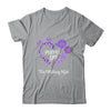 Purple Up For Military Kids Military Child Month Sunflower Shirt & Hoodie | teecentury