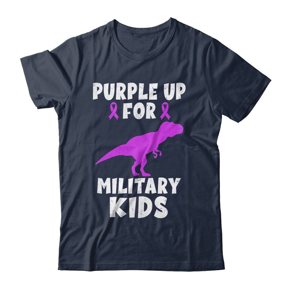 Purple Up For Military Kids Month Of The Military Child Boys Shirt & Hoodie | teecentury