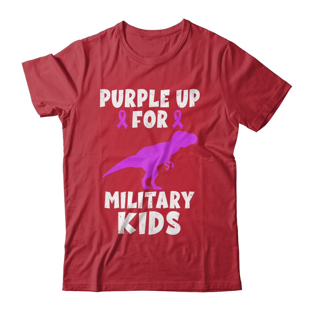 Purple Up For Military Kids Month Of The Military Child Boys Shirt & Hoodie | teecentury