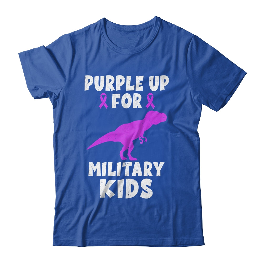 Purple Up For Military Kids Month Of The Military Child Boys Shirt & Hoodie | teecentury