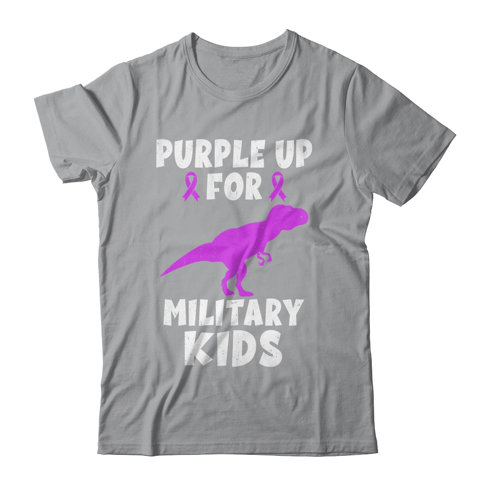 Purple Up For Military Kids Month Of The Military Child Boys Shirt & Hoodie | teecentury