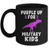 Purple Up For Military Kids Month Of The Military Child Boys Mug | teecentury