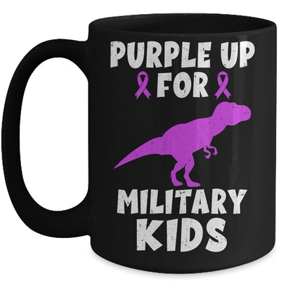 Purple Up For Military Kids Month Of The Military Child Boys Mug | teecentury