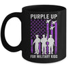 Purple Up For Military Kids Month Of The Military Child Mug | teecentury