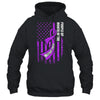 Purple Up Military Child Month American USA Flag Shirt & Hoodie | teecentury