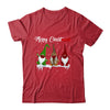 Quarantine Christmas Gnomes Wear Mask Buffalo Plaid Leopard T-Shirt & Sweatshirt | Teecentury.com