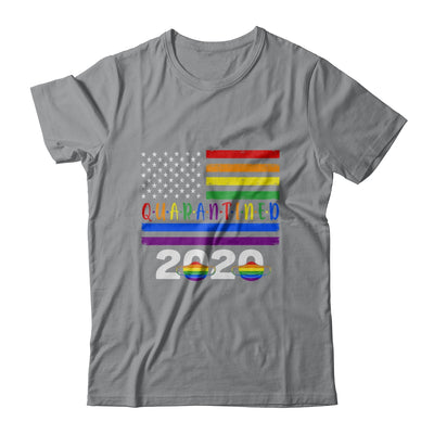 Quarantined Social Distancing LGBT T-Shirt & Hoodie | Teecentury.com