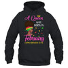 Queen Was Born In February Birthday Girl Black Women African T-Shirt & Tank Top | Teecentury.com