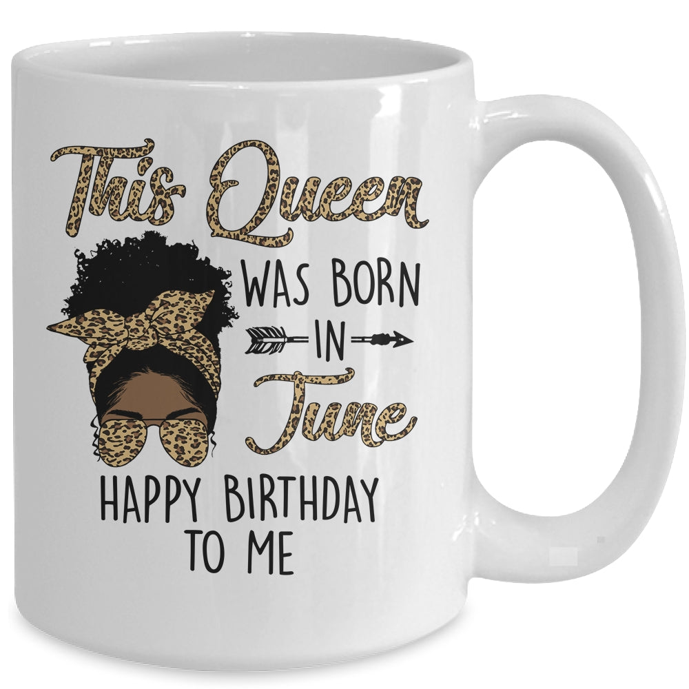 Queen Was Born In June Black Girl Birthday Mothers Day Mug | teecentury