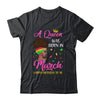 Queen Was Born In March Birthday Girl Black Women African T-Shirt & Tank Top | Teecentury.com