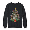 Raccoon Christmas Tree Lights Santa Racoon Lover Xmas Shirt & Sweatshirt | teecentury