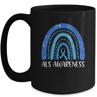 Rainbow Amyotrophic Lateral Sclerosis Als Awareness Mug Coffee Mug | Teecentury.com