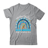 Rainbow Be Kind We Wear Blue For Autism Awareness Support Shirt & Hoodie | teecentury