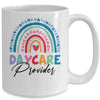 Rainbow Daycare Provider Happy First Day of School Mug | teecentury