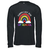 Rainbow Happy Last Day Of School Teacher Boys Girls Kids T-Shirt & Hoodie | Teecentury.com