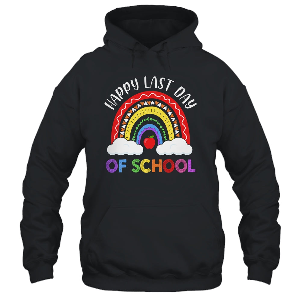 Rainbow Happy Last Day Of School Teacher Boys Girls Kids T-Shirt & Hoodie | Teecentury.com