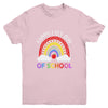Rainbow Happy Last Day Of School Teacher Boys Girls Kids Youth Youth Shirt | Teecentury.com