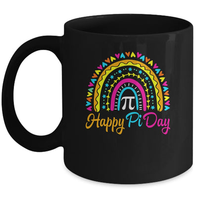 Rainbow Happy Pi Day Math Teacher Boys Girls Pi Day Mug | teecentury