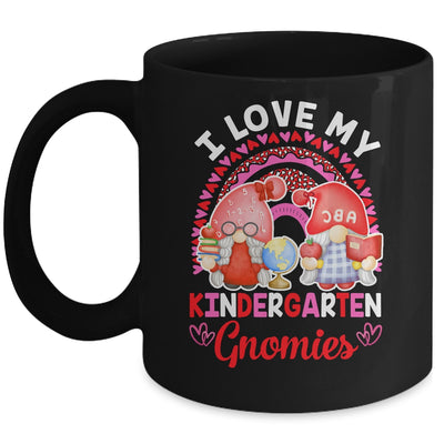 Rainbow I Love My Kindergarten Gnomies Funny Valentines Day Mug Coffee Mug | Teecentury.com