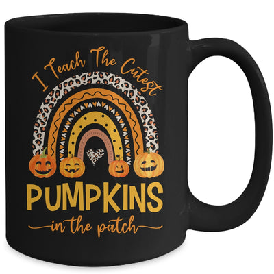 Rainbow I Teach The Cutest Pumpkins In The Patch Fall Season Mug Coffee Mug | Teecentury.com