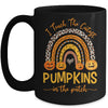 Rainbow I Teach The Cutest Pumpkins In The Patch Fall Season Mug Coffee Mug | Teecentury.com