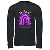 Rainbow In April We Wear Purple Epilepsy Awareness Month T-Shirt & Hoodie | Teecentury.com