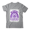 Rainbow In August We Wear Purple Overdose Awareness Month Shirt & Hoodie | teecentury