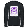 Rainbow In August We Wear Purple Overdose Awareness Month Shirt & Hoodie | teecentury