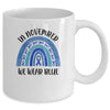 Rainbow In November We Wear Blue Diabetes Awareness Mug Coffee Mug | Teecentury.com