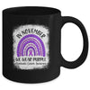 Rainbow In November We Wear Purple Pancreatic Cancer Awareness Mug Coffee Mug | Teecentury.com