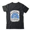 Rainbow In September We Wear Blue Prostate Cancer Awareness T-Shirt & Hoodie | Teecentury.com