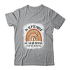 Rainbow In September We Wear Orange Leukemia Awareness T-Shirt & Hoodie | Teecentury.com