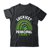 Rainbow Luckiest Principal Ever Funny St Patricks Day T-Shirt & Hoodie | Teecentury.com