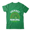 Rainbow Luckiest Principal Ever Funny St Patricks Day T-Shirt & Hoodie | Teecentury.com