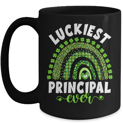 Rainbow Luckiest Principal Ever Funny St Patricks Day Mug Coffee Mug | Teecentury.com