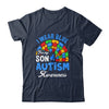 Rainbow Puzzle I Wear Blue For Son Autism Awareness Shirt & Hoodie | teecentury