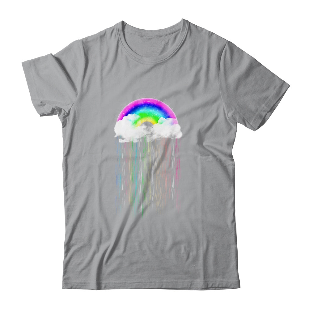Rainbow Rain Cloud T-Shirt & Tank Top | Teecentury.com