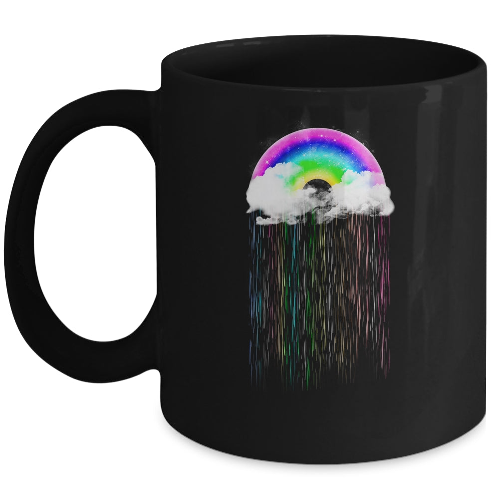 Rainbow Rain Cloud Mug Coffee Mug | Teecentury.com