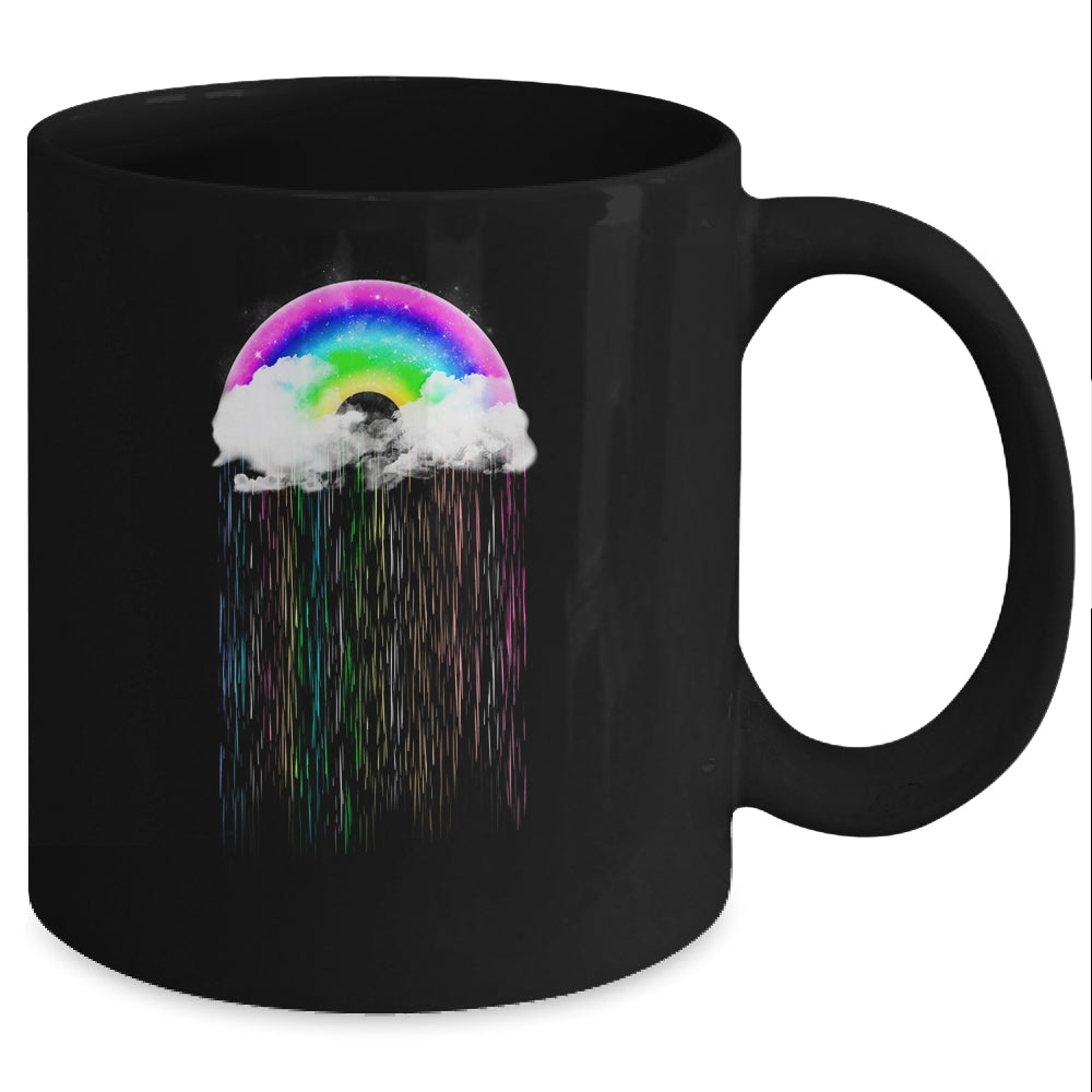 Rainbow Rain Cloud Mug Coffee Mug | Teecentury.com