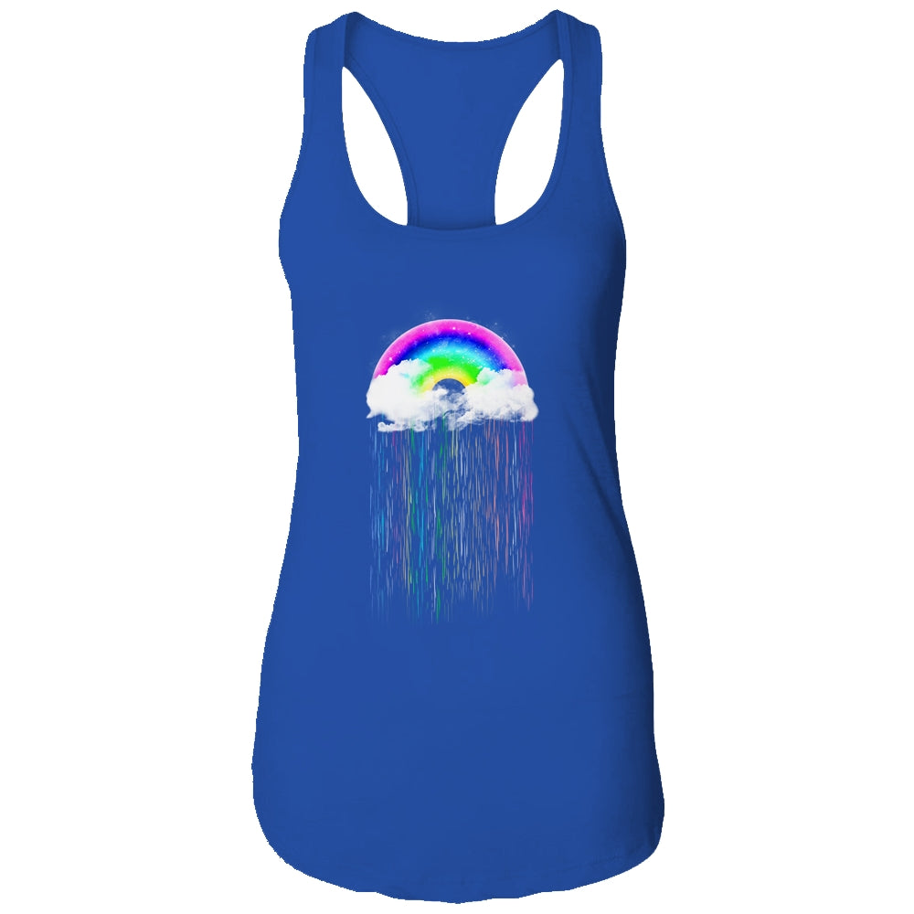 Rainbow Rain Cloud T-Shirt & Tank Top | Teecentury.com