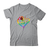 Rainbow Sunflower Heart Love Is Love LGBT Gay Lesbian Pride Shirt & Tank Top | teecentury