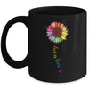 Rainbow Sunflower Love Is Love LGBT Gay Lesbian Pride Mug Coffee Mug | Teecentury.com