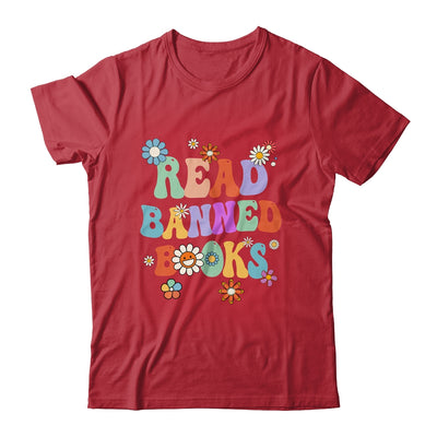 Read Banned Book Retro Bookaholic Book Lover Groovy Shirt & Tank Top | teecentury