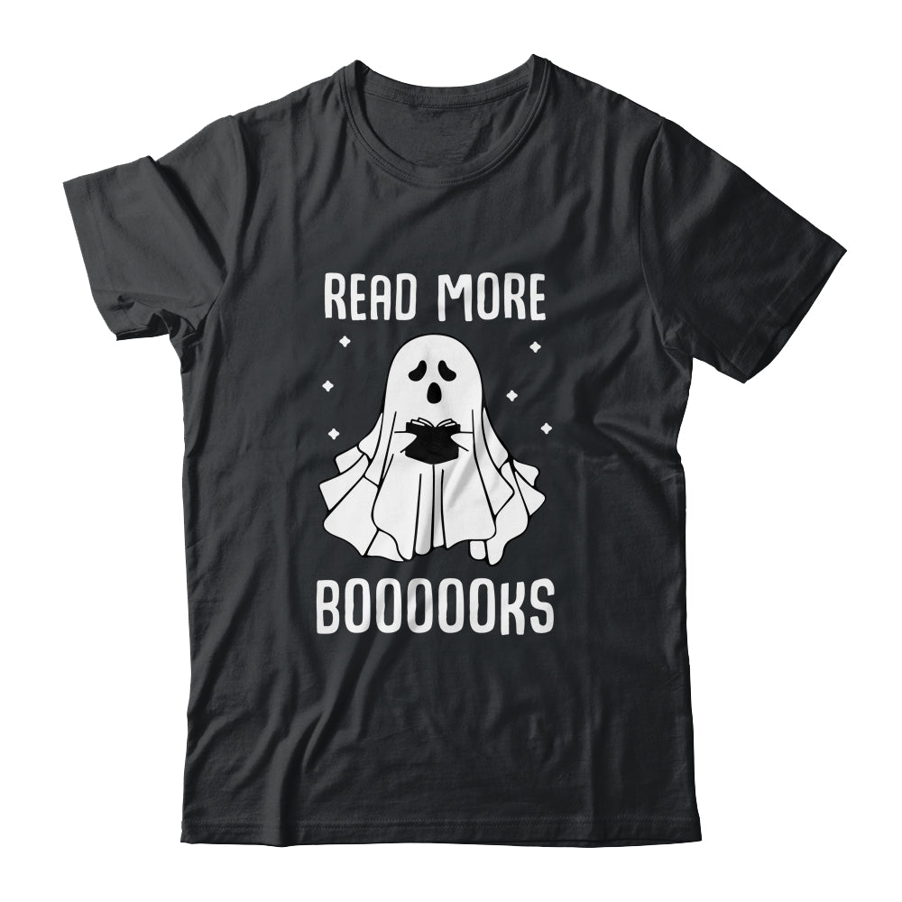 Read More Booooks Ghost Reading Books Halloween Shirt & Hoodie | teecentury